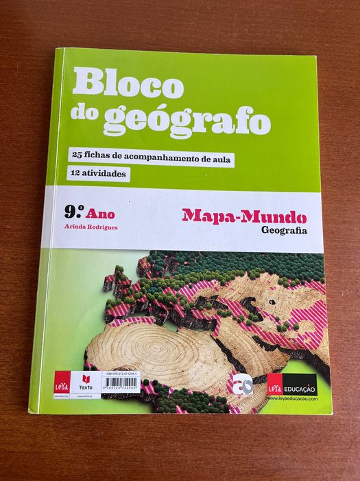 Mapa-Mundo Geografia de 9º ano - Caderno de Atividades