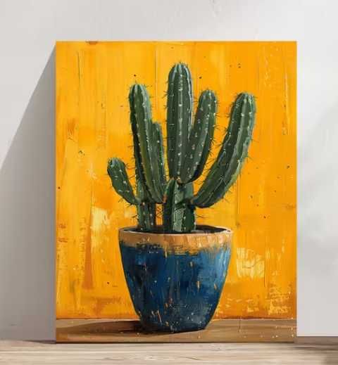 Obraz na płótnie kaktus