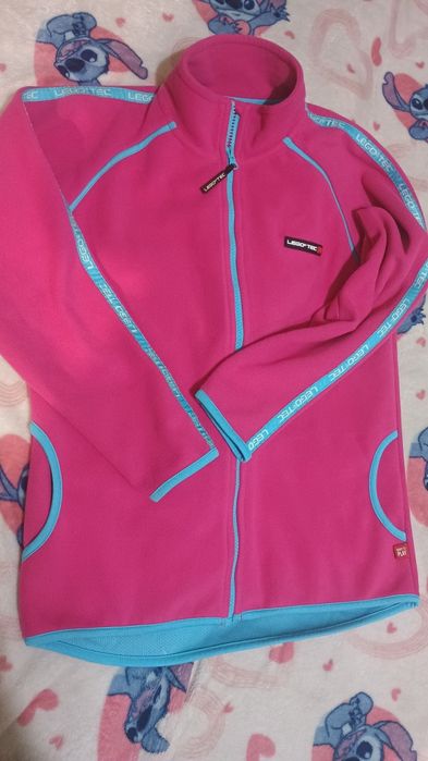 Bluza 152 różowa z polaru stan bdb Leggo