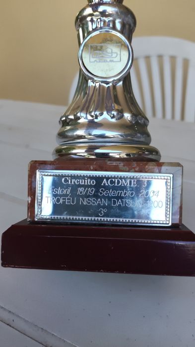Taça circuito ACDME 3 troféu nissan datsun 2004