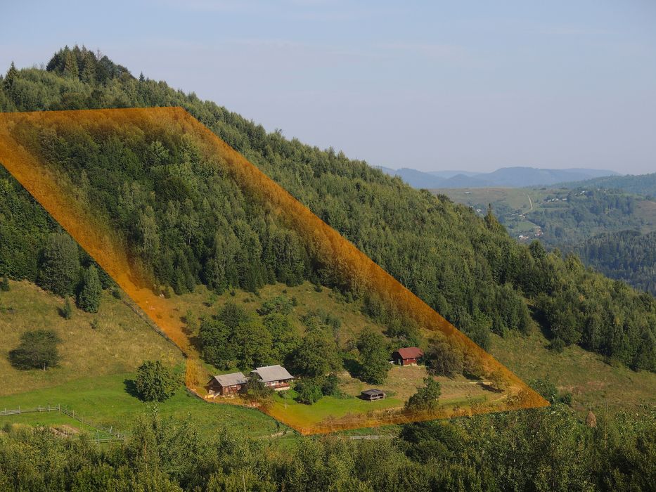 Будинок та ділянка в горах Карпатах