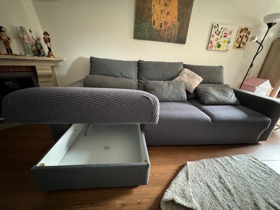Sofá Cama Chaise Long Eskilstuna Ikea