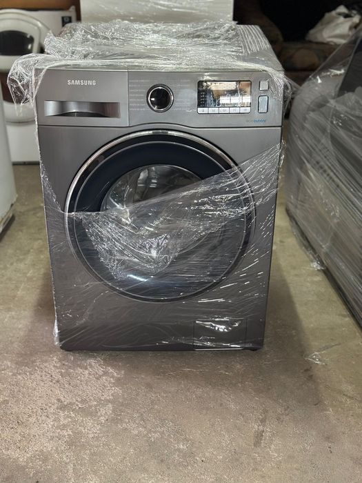 Maquina lavar roupa samsung cinzenta