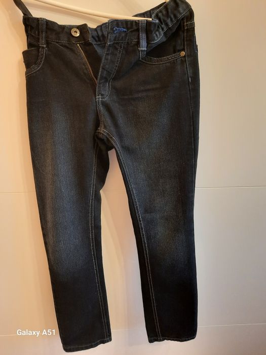 Spodnie jeansy chlopiece rozmiar 146