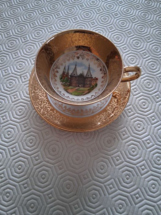 Chávena de café em porcelana C.M. Hutschenreuther