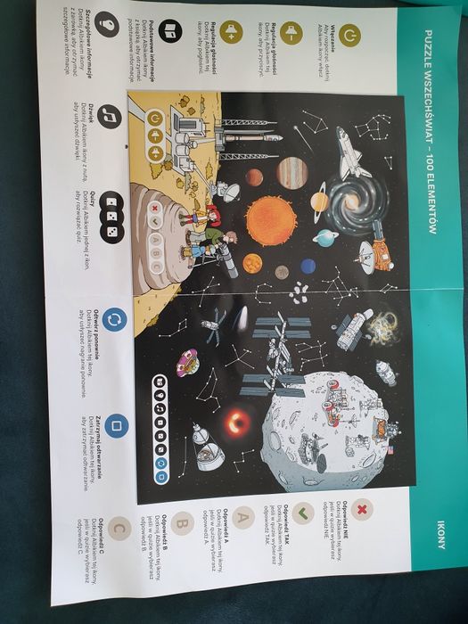 Puzzle Albik wszechświat