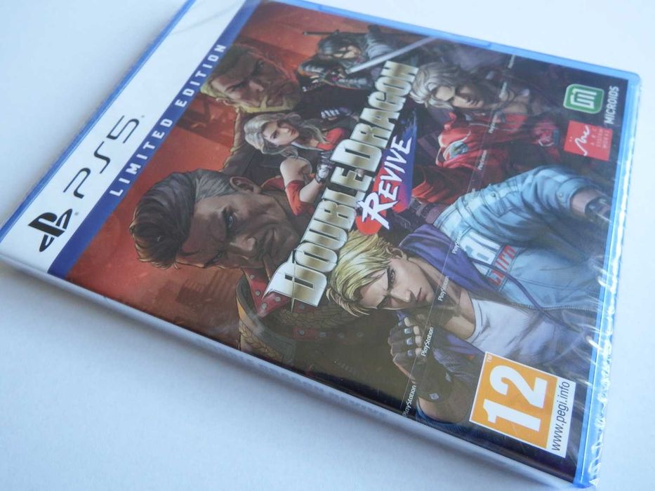 GRA SONY PS5 Double Dragon REVIVE Limited Edition / NOWA / folia