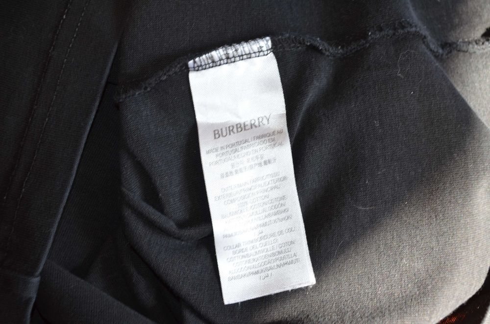 Burrbery t-shirt czarny r, M