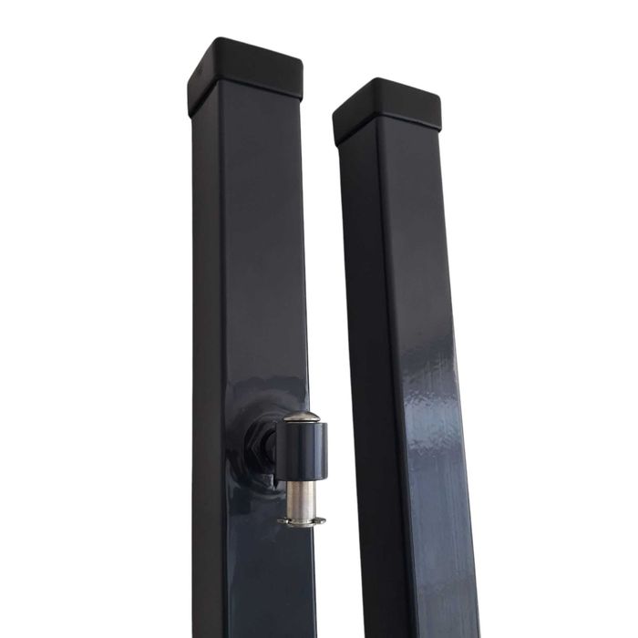 Furtka Panelowa 150wys + 2 słupki 200wys. Kompletna gotowa do montażu