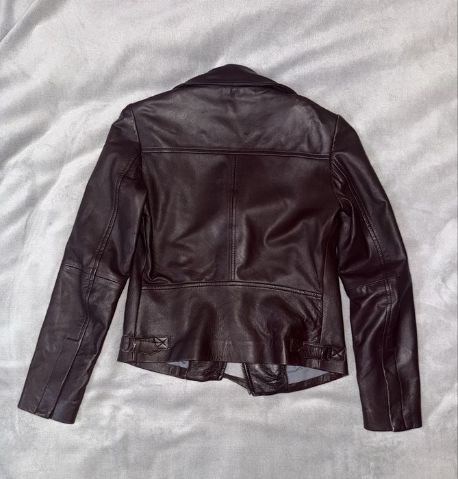 Kurtka skórzana Massimo Dutti