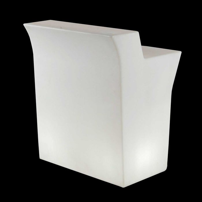 Balcão de bar com luz