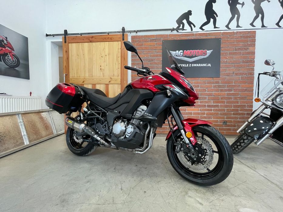 Kawasaki Versys 1000 Akrap Willbers I transport Raty I tracer v-strom tiger gs multistrada