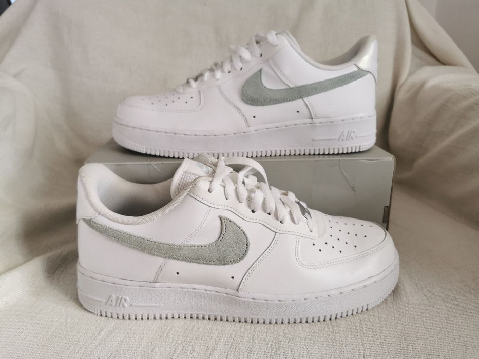 Nike Air Force 1 '07 Glacier Blue buty sportowe sneakersy Idealny stan
