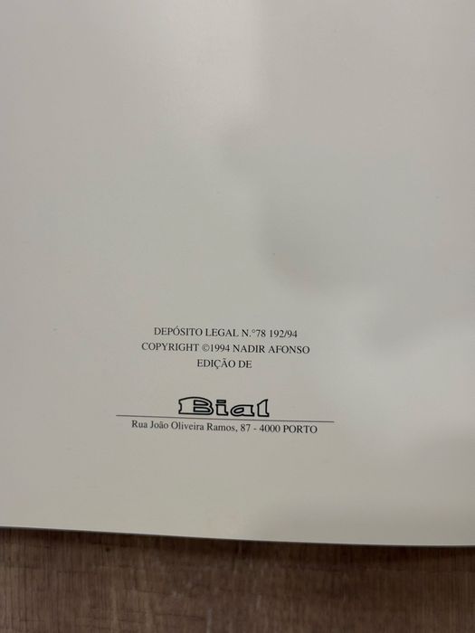 Livro Nadir Afonso