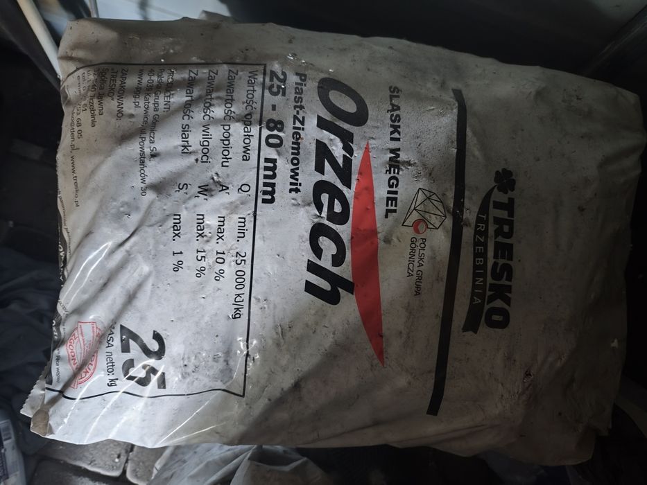Węgiel w workach