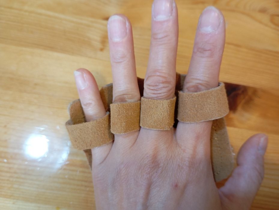 Luvas crossfit de couro