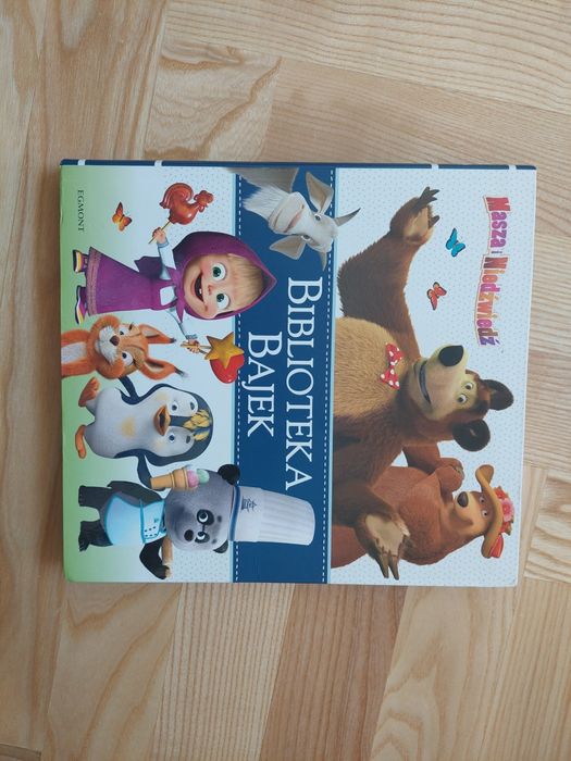 Książka Masza i niedźwiedź plus figurki