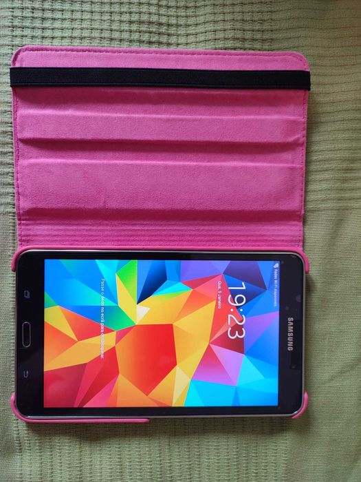 Tablet Samsung Galaxy Tab4 7" - T230 - Wi-Fi 8gb Branco + Capa e vidro
