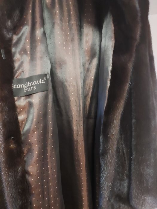 Futro z norki w bardzo  ładnem stanie