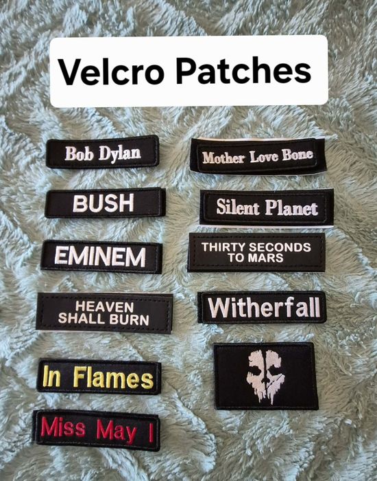 Patches de Bandas Rock Metal e Outros 2/2