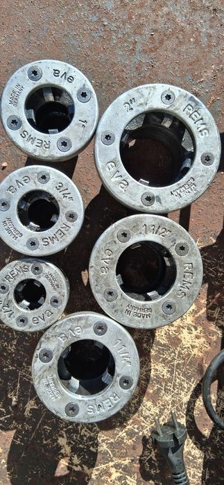 gwintownica elektryczna rems amigo 2 stan bdb 7 głowic