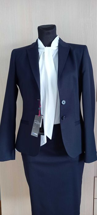 Nowy żakiet marynarka Greiff 44% wełna r. XS / 34