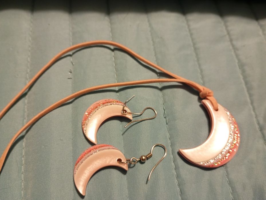 Colar/brincos, bijuteria