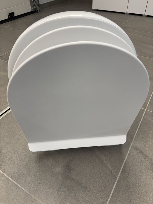 Miska WC wisząca Rea Mini / Slim 49 cm + deska wolnoopadająca