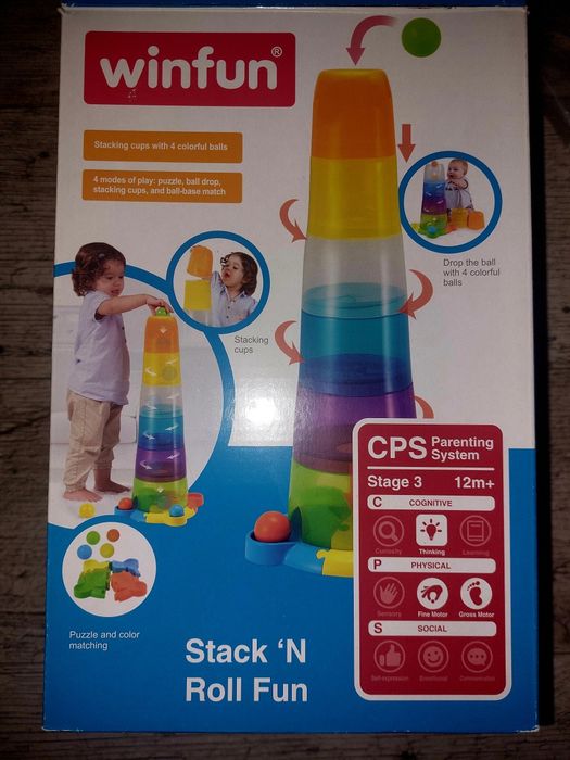 Wieża z piłeczkami Winfun