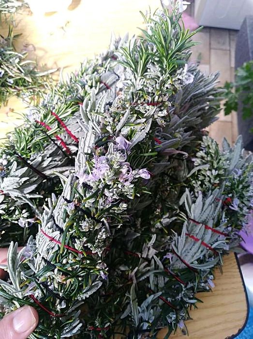 Incenso natural * Sálvia, Alfazema, Alecrim