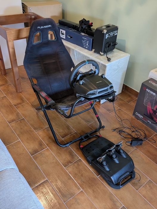 Playseat Challenge + Volante Logitech G29