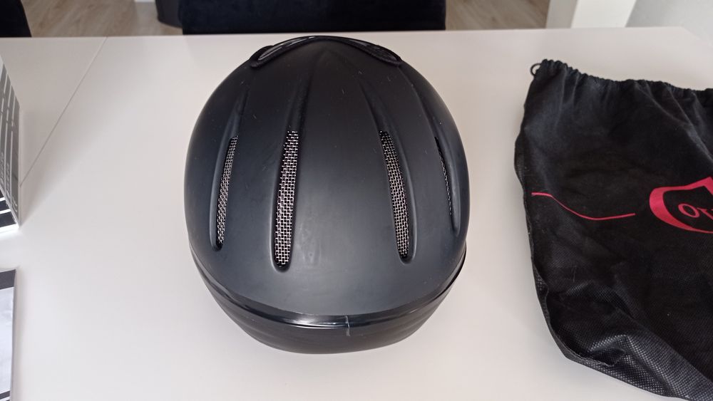 Kask jeździecki Carbonic, antracyt 53-57