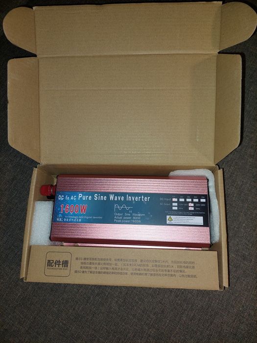 Инвертор преобразователь 12-220 чистый синус