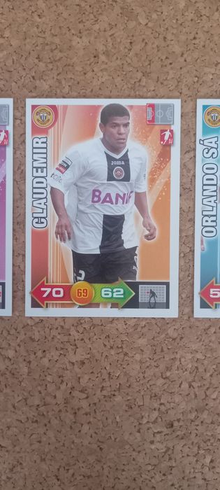 Conjunto 3 cartas Nacional da Madeira (adrenalyn 2010-11)