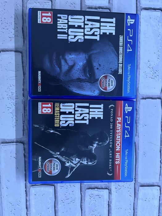Gry PS4/PS5 The last of us,Wiedźmin,Uncharted