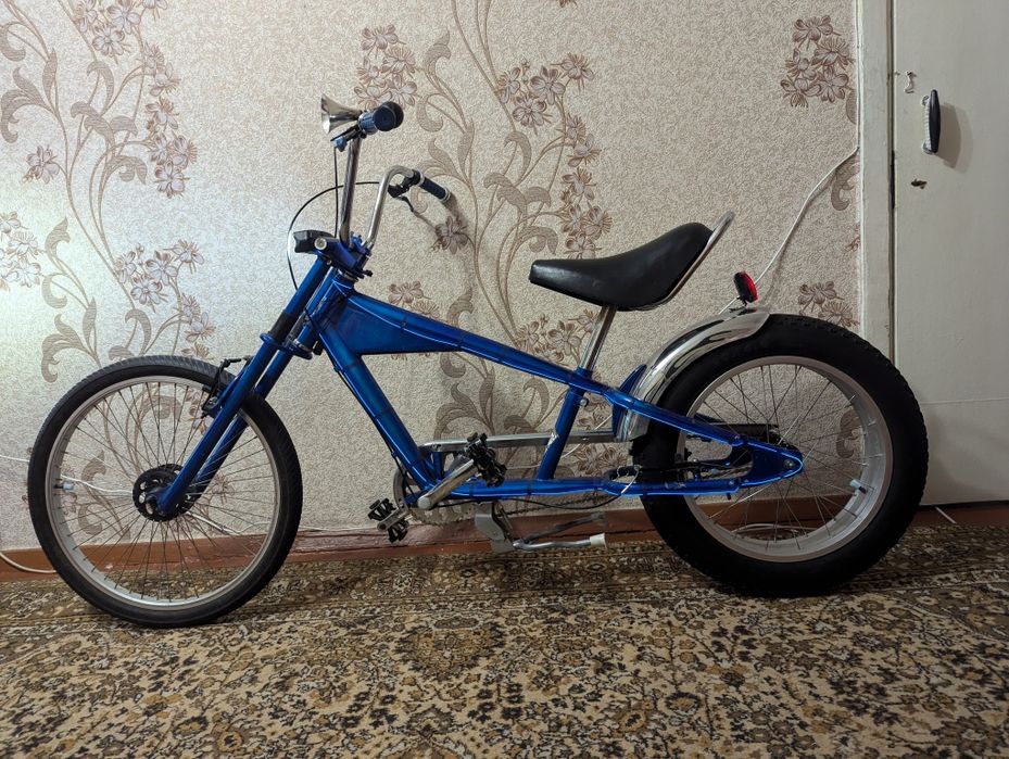 Вело байк чопер с подсветкой