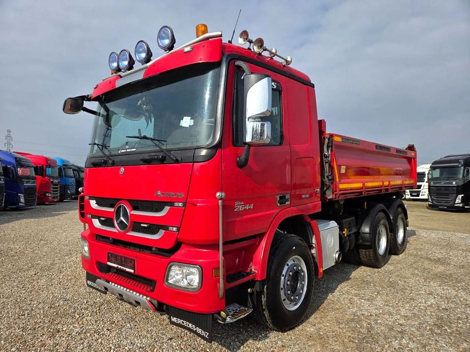 Mercedes-Benz ACTROS 2644 / 6X4 / 3 STRONNY KIPER MEILLER  / RETARDER