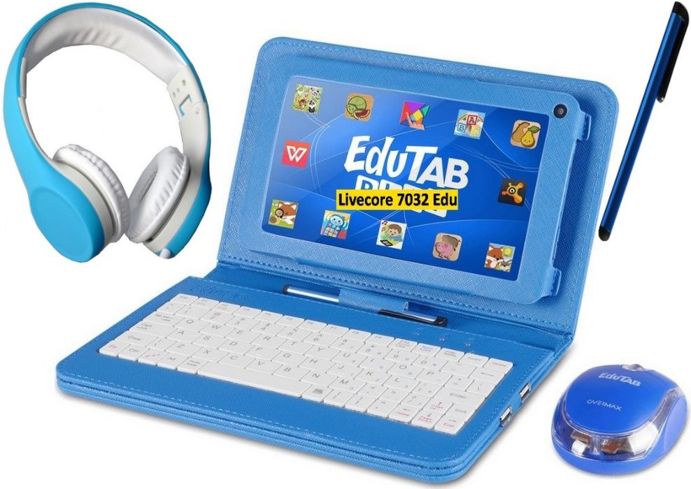 Dla Dzieci EDUTAB Tablet Edukacyjny PLAY Multiset na Prezent Święta