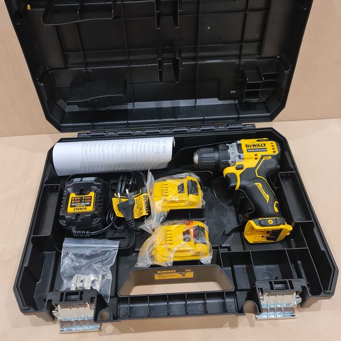 136. DeWalt XR 12V DCD701D2 + 2 Baterias 2.0Ah + Carregador + Mala TSTAK
