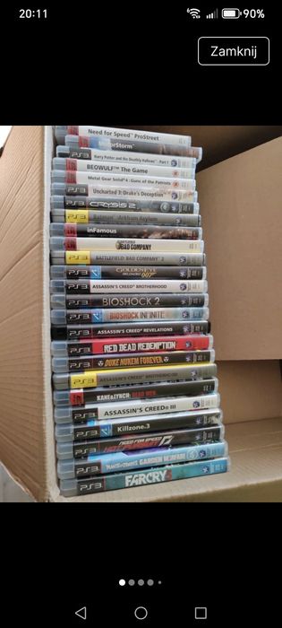 Play station 3 zestaw gier