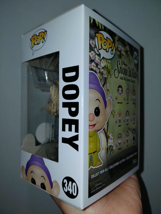 Funko Pop Disney Dopey Chase Snow White and the Seven  Dwarfs 80 Years 340