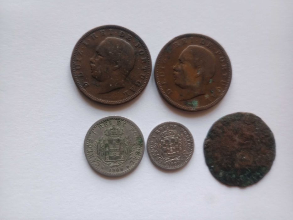 Lote Moedas Monarquia