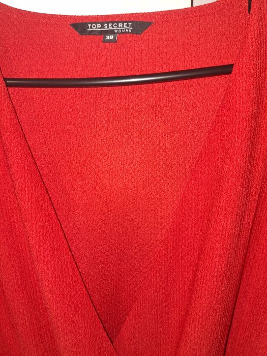 Sukienka czerwona piękna Top Secret M