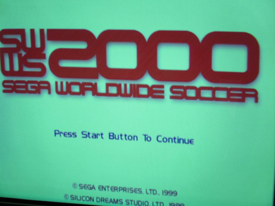 Jogo Sega Dreamcast Sega Worldwide Soccer 2000 só disco