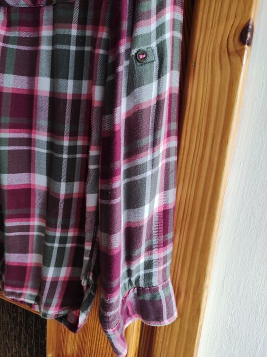 Koszulka damska w kratkę