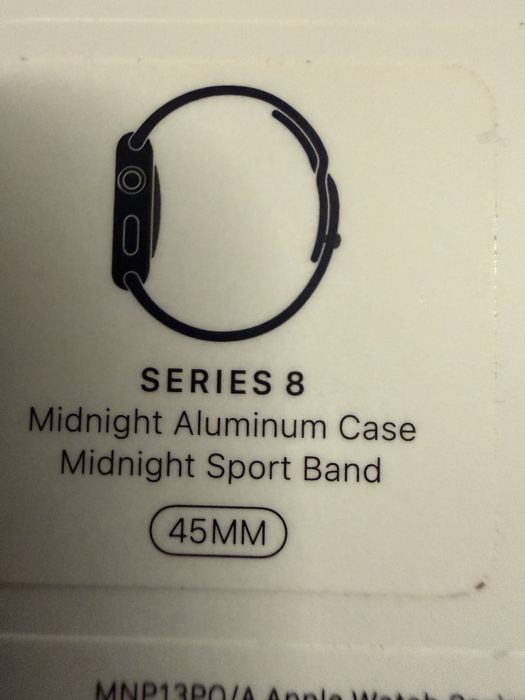 Apple watch series 8 midnight aluminium case 45mm