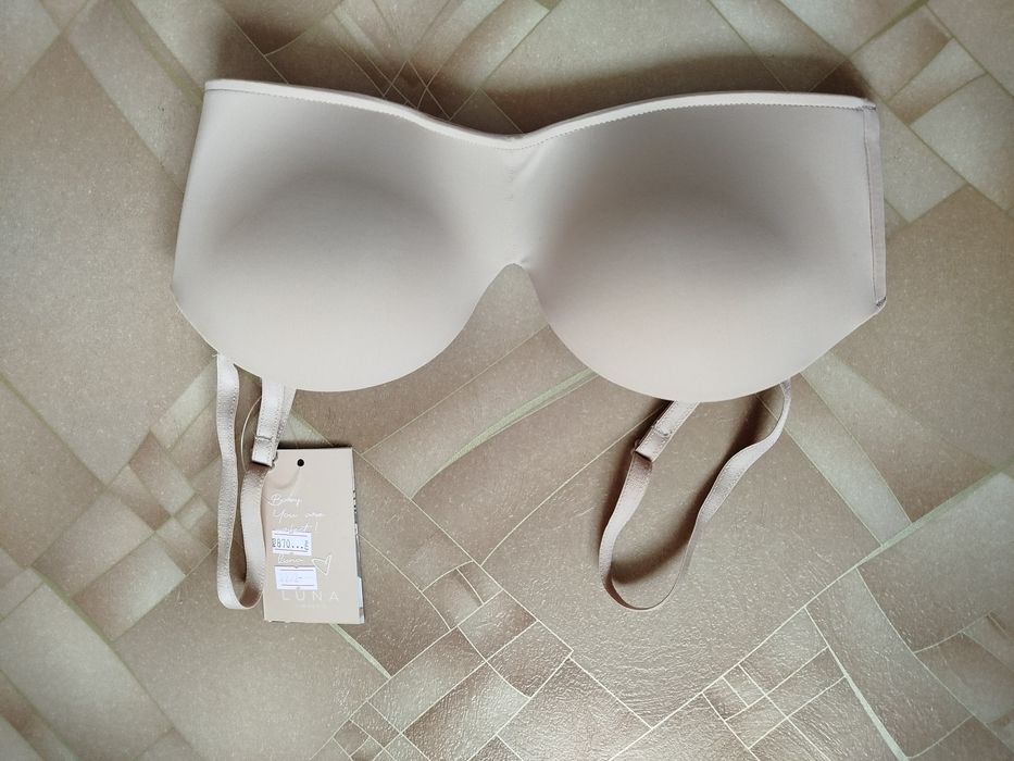 Бюстгальтер Luna push up 70C бежевий балконет