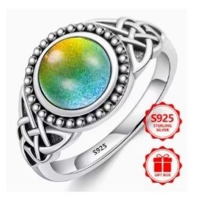 Pierścionek z termokamieniem