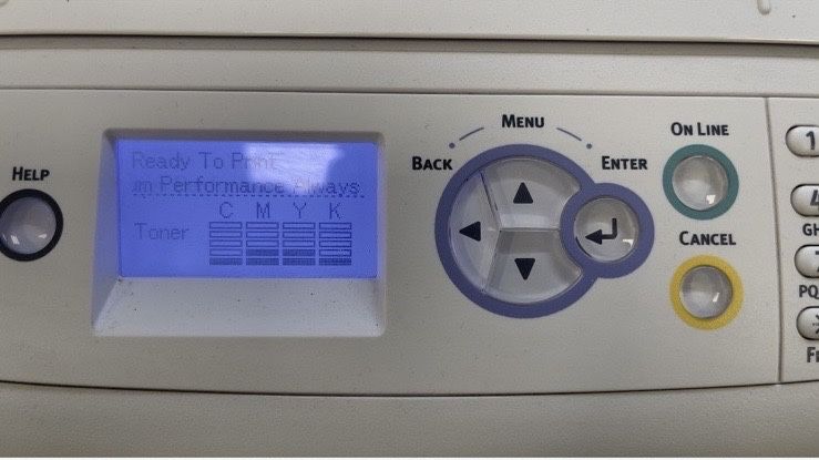 Лазерний принтер Oki C823N б/у ідеал