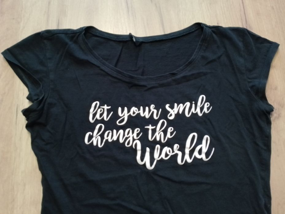 T-shirt damski Sinsay r.S